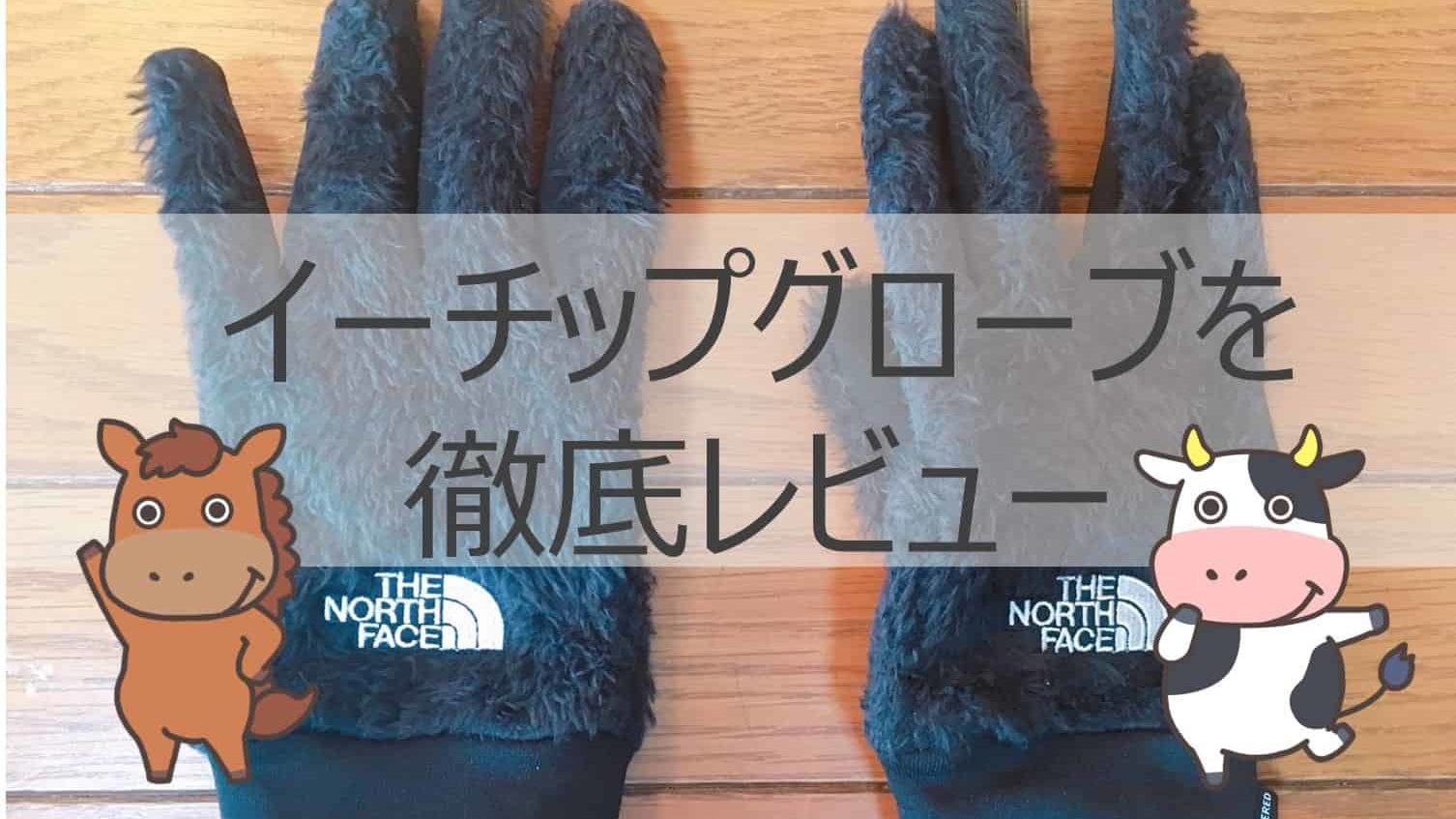 スマホ対応】寒い冬のおすすめ手袋！ノースフェイス「Etip